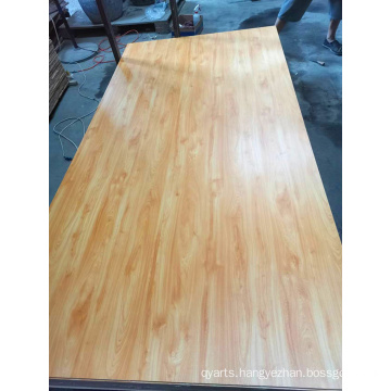 Wooden grain color furniture board melamine plywood